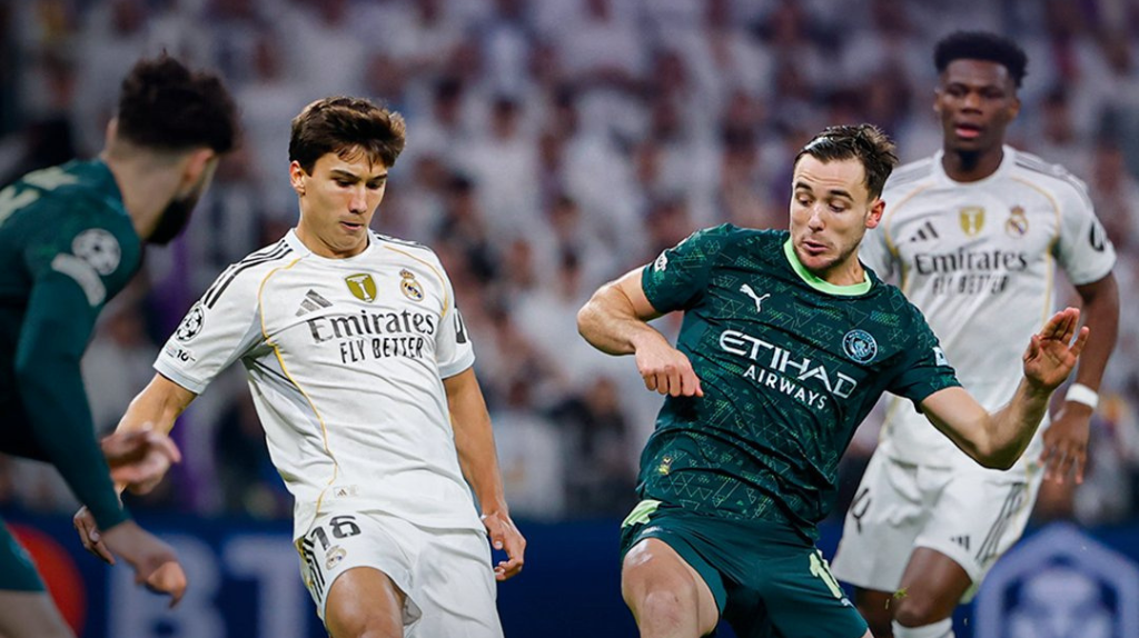 Gonzalo contra Nico en el Real Madrid - Manchester City