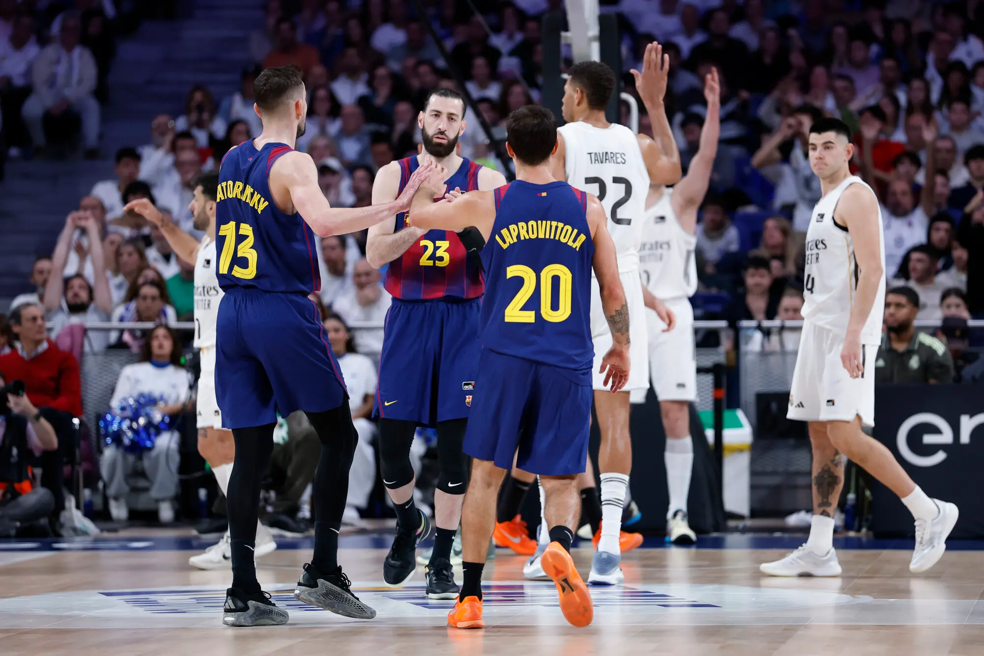 Jugadores Real Madrid Barcelona Baloncesto